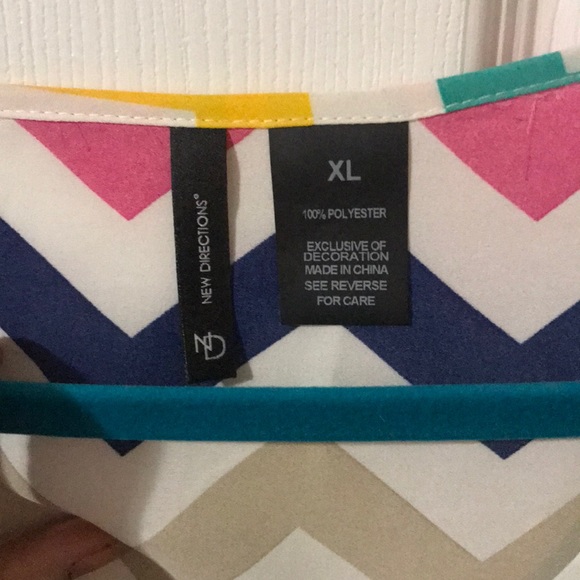 Chevron blouse - Picture 2 of 4